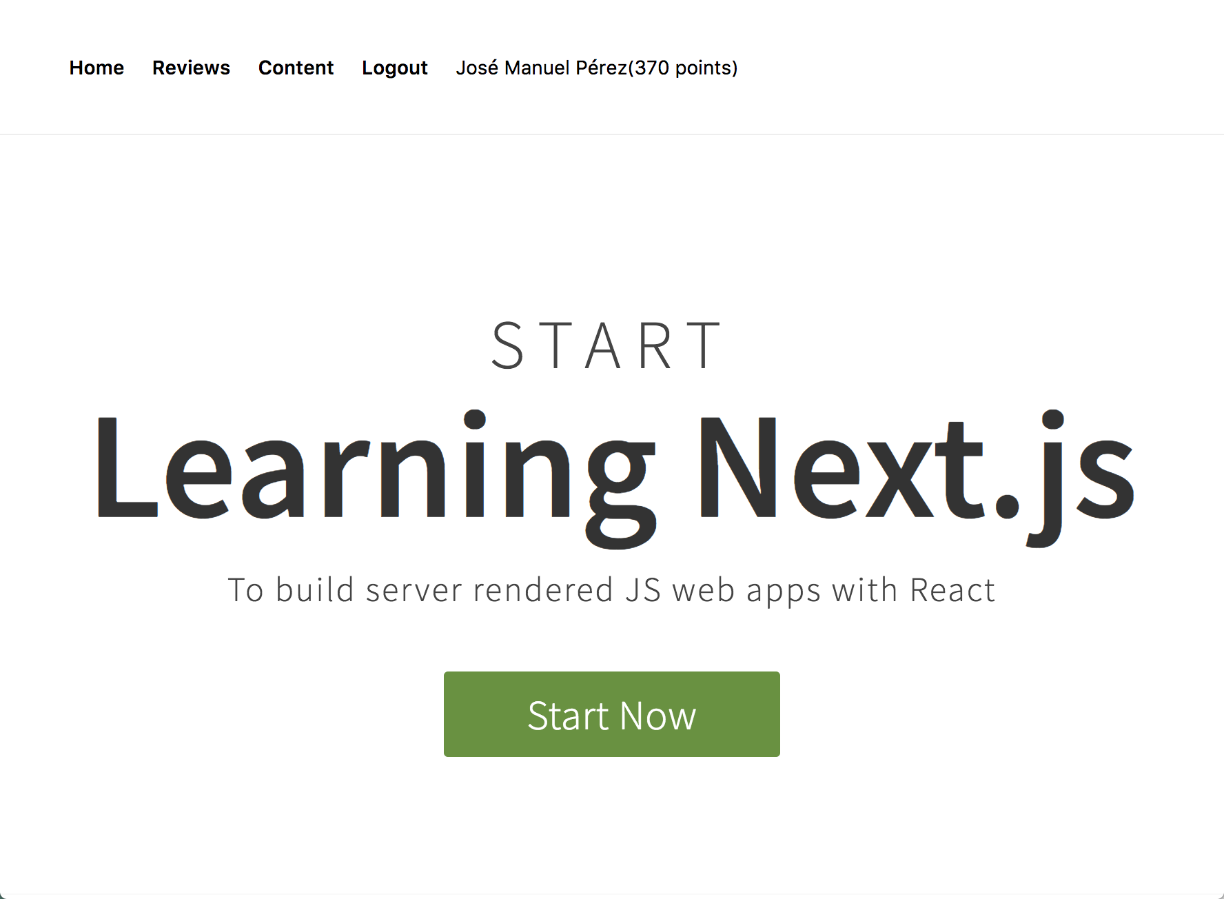 Learn Next.js
